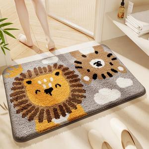 Dajiang Ковер 40х60 см + 50х80 см [2 шт], впитывающий, для ванной комнаты, Xiao Wang Zhe