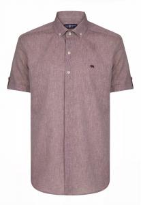 Рубашка обычного кроя на пуговицах Jimmy Sanders, бордовый