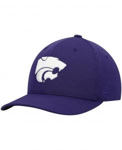 Мужская фиолетовая кепка с логотипом Kansas State Wildcats Reflex Flex Top of the World