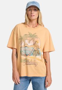 Футболка Billabong VIBE TIME, Orange/Brown