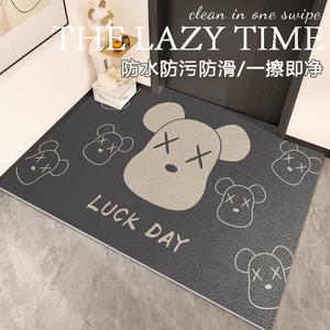 Budis Ковер 140х160 см из ПВХ для входной двери, моющийся, дизайн Big Bear