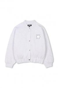 Детская куртка-бомбер Dkny, серый