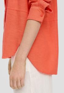 Рубашка-блузка QS, абрикос