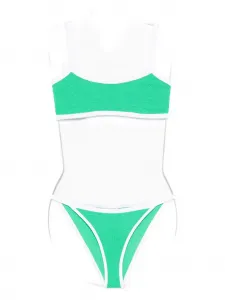 Бикини Tyler с контрастной отделкой Hunza G, зеленый