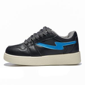 Скользоустойчивые, износостойкие, дышащие низкие кеды для скейтбординга Unisex Medd, черный