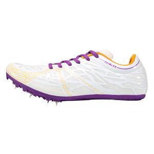 Скользоустойчивые, износостойкие, дышащие, легкие низкие кроссовки для бега FEINECE унисекс бело-оранжевые