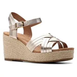 Сандалии Clarks Shoes Sabina Strap, бежевый