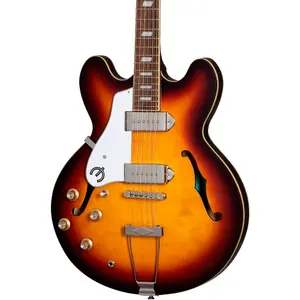 Электрогитара Epiphone Casino Left-Handed Hollowbody, Vintage Sunburst