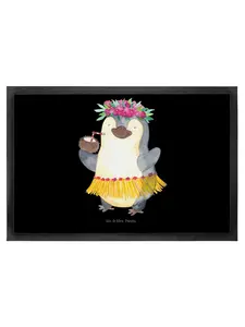 Коврик для ног Mr. & Mrs. Panda, черный