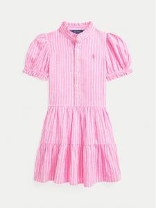 Платье-Рубашка стандартный крой 312964281001 Polo Ralph Lauren, розовый