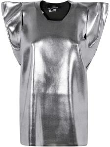 Вязаный топ с металлическим эффектом от Junya Watanabe, серебряный