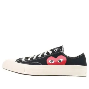 Кроссовки chuck 70 plus x comme des garcons play 'black' Converse, черный