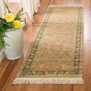 Ковер-дорожка SAFAVIEH, 77 x 244 см, Versailles Collection, ассорти, без ворса и простой в уходе, идеален для помещений с высокой проходимостью в гостиной, спальне (V7)