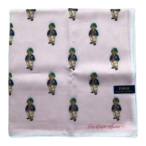 Шелковый шарф Unisex Pink Polo Ralph Lauren, розовый