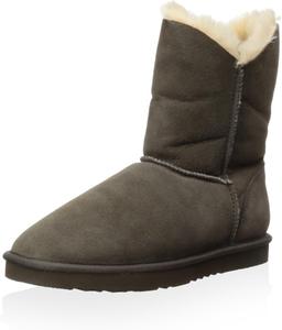 Женские короткие снежные сапоги Koolaburra Double Halo Koolaburra by UGG, Brown/Grey