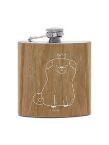 Mr. & Mrs. Panda Фляжка Flachmann Jungfrau Astrologie ohne Spruch in Braun