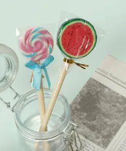 Шариковая ручка с фруктовым рисунком