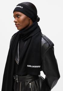 Шарф KARL LAGERFELD ESSENTIAL HEADBAND SCARF SET, Black