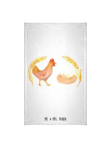 Mr. & Mrs. Panda Белое полотенце с надписью "Гордость за цыпленка" без каких-либо пояснений