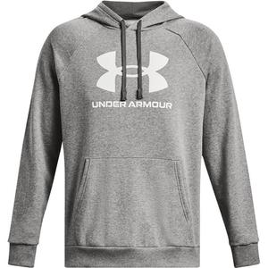 Kapuzensweat ua конкурирует с флисовым логотипом hd Under Armour, цвет castlerock light heather