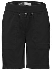 CECIL Широкие шорты в черном цвете