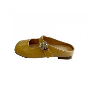 Xingdiman Женские бесшумные стойкие к истиранию закрытые тапочки - желтые, цвет Yellow