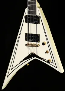Jackson Pro Series Rhoads RRT-3 слоновая кость с черными полосками (117)
