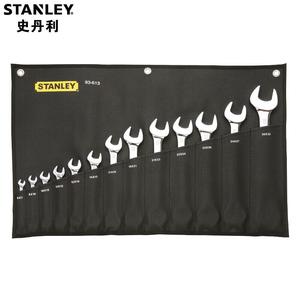 Набор метрических полированных двойных рожковых ключей Stanley, 13 предметов 93-613-22