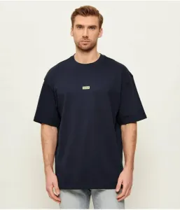 Футболка Налоно relaxed fit Hugo Blue, темно-синий