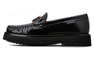 Женские лоферы с круглым носком и логотипом TOD'S, Original Shoe Box Included