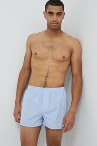 2 пары хлопковых боксеров Boss, синий