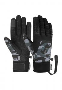 Перчатки Reusch RAPTOR , Dark Camo Black/Dark Green