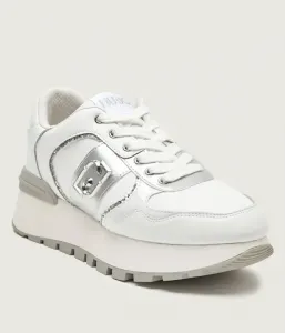 Потрясающие кожаные кроссовки AMAZING 43 Liu Jo, белый