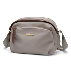 GOLF Сумка через плечо из ткани с искусственной кожей малого размера женская разноцветная, Khaki Brown (Style 5)