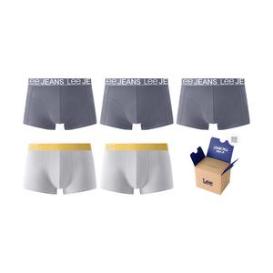 Edge Color 3.0 трусы подарочная коробка мужские 5 шт Lee, серый