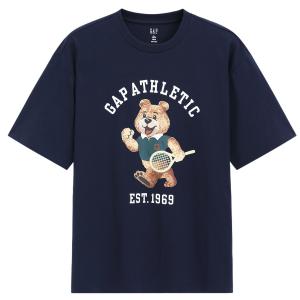 Футболка мужская Crew Neck GAP, marine синий