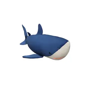 Плюшевая игрушка Megatooth Shark, высота 60см/90см/110см OU DI PIG, синий