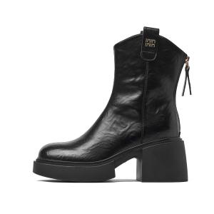 JOSINY Ботильоны женские черно-коричневые