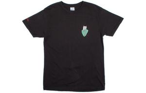 Футболка мужская черная Ripndip, черный