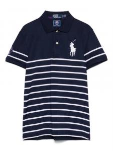 Рубашка поло с вышивкой Polo Pony Polo Ralph Lauren, синий