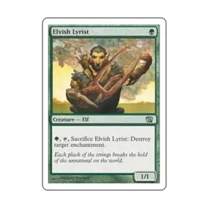 CCG Эльфийский лирист (U), MTG - 8th Edition