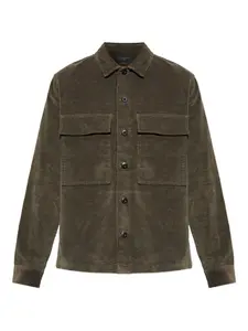 Рубашка Hawker с карманом Allsaints, коричневый