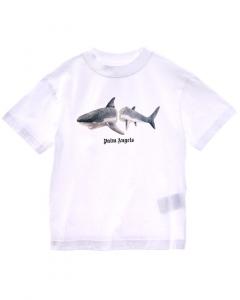 Футболка Palm Angels Shark, белый