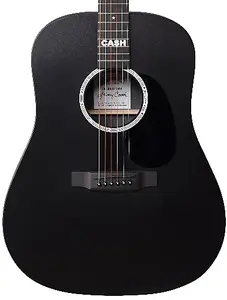 Акустико-электрогитара Martin DX Johnny Cash - сатиновый черный
