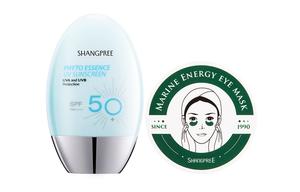 SHANGPREE Набор кремов с солнцезащитным эффектом для ухода за кожей, увлажняющий и питающий, 60 мл + 60 шт