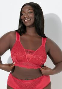 Бюстье Ulla Popken Bustier, Magenta/Pink