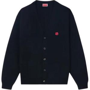 Кардиган с вышивкой цветов Boke KENZO, черный