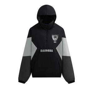 Анорак Kith &, 47 for the NFL: Raiders Quarter Zip Anorak With Hood, Black