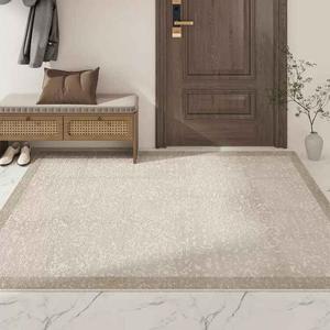 AOVOC Ковер 120х160 см из льна для прихожей, японский стиль, непромокаемый, нескользящий