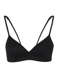 Бюстгальтер-футболка Lindex, черный